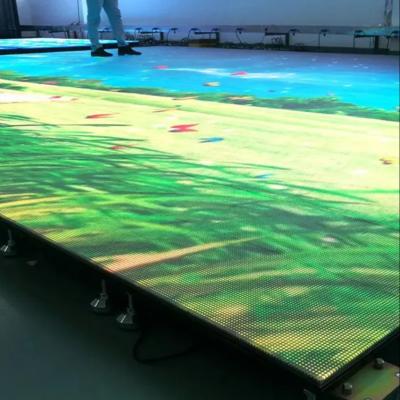 China 1920Hz P6.25 LED Floor Display Interactive Screen Adjustable for sale