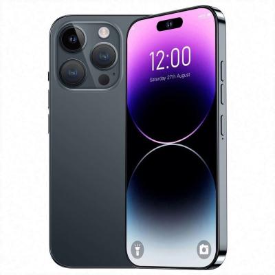 China Dual SIM Card Factory Wholesale High i14 Pro HD Smart Gaming Phone Dual SIM Dual Standby Phone 16+512G Large Memory for   14 Pro for sale