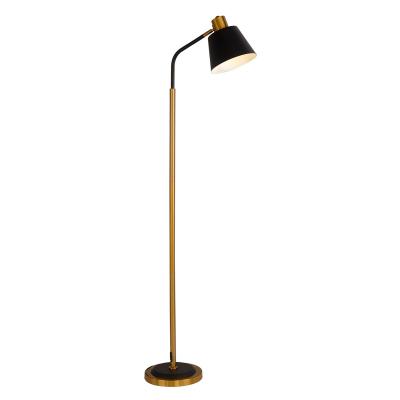 China American Nordic Modern Simplicity Iron Art Gold Vertical Led Living Room Corner Floor Lamp for sale