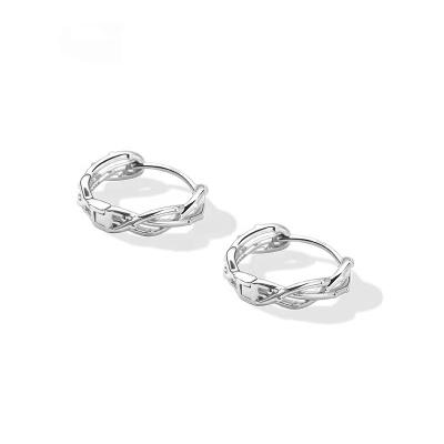 China S999 New/Summer Temperament Fashion Romantic Silver Female 2022 Tidal Luxury Spring Tide Earring for sale