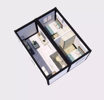 China Modern Design Customized Traditional Flat Pack Container Module Cabin Prefab Home Low Cost for sale