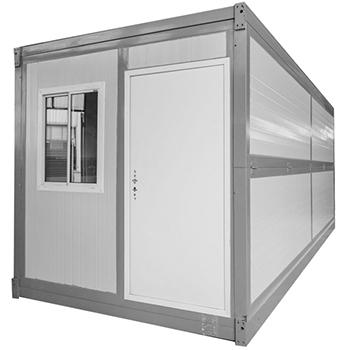 China Traditional factory supply 20ft prefab folding container house on sale for sale