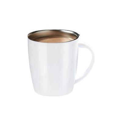 China Sustainable Simplicity Style Custom Stainless Steel With Handle Coffee Mug Cup for sale