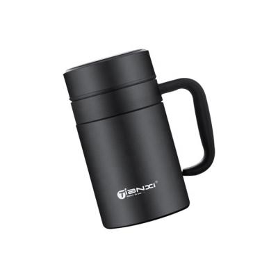 China PORTABLE Classic Portable Wholesale Thermo Mug With Handle Stainless Vacuum Flask for sale