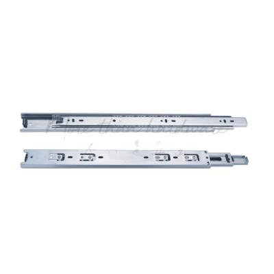 China Modern Telescopic Channel Drawer Slides Ball Bearing Bottom Mounted Drawer Slide For Cabinet for sale