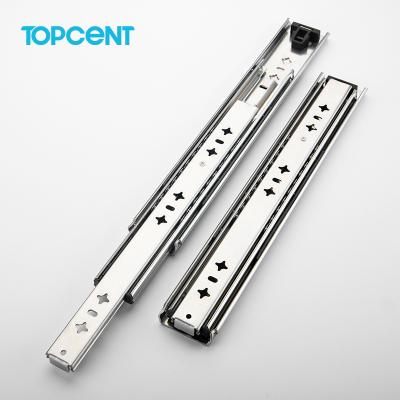 China TOPCENT Modern Industrial Heavy Duty 120kg Tool Cabinet Telescopic Drawer Slides Rails for sale