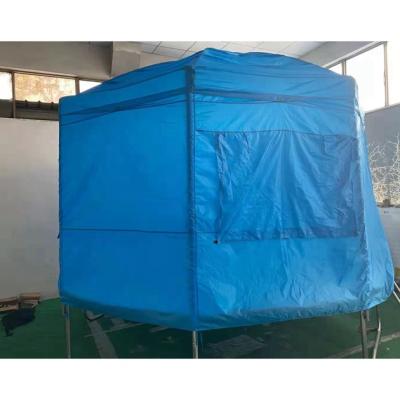 China 190T Polyester Protect Kids Cheap Privacy 10ft Trampoline Tent Cover Play With Confidence for sale