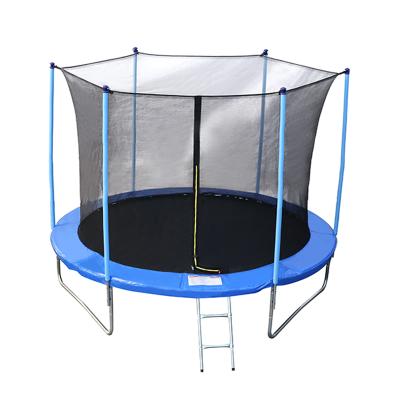 China With Protective Net High Quality Outdoor Gymnastics Jumping Trampoline 8ft With Inner Net for sale