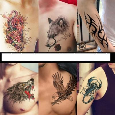 China Temporary Wholesale Temporary Water Transfer Tattoo Sticker For Men 1750+ Tattoo Designs for sale