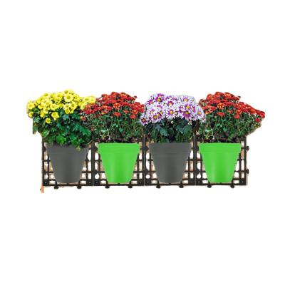 China Modern Flower Pots And Bulk Vertical Plastic Planters Wall Flower Pot for sale