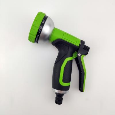 China Variable Flow Control 10 Models Multifunctional Plastic Spray Water Gun Garden Hose Nozzle Sprayer for sale