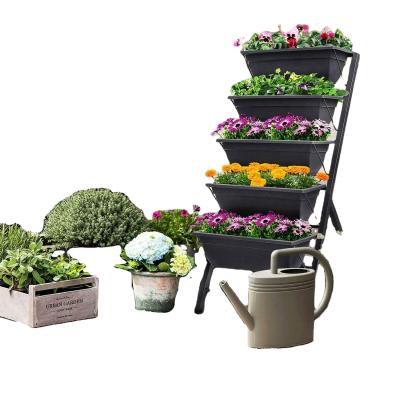 China Free Standing Special Widely Used Vegetable Planter Box Design Vertical Planter Pot for sale