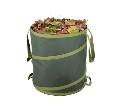 China Eco Friendly Wholesale Reusable Garden Leaf Folding Bag For Garden Waste Bag for sale