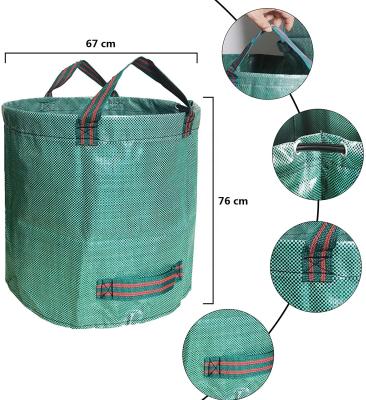 China Yard Garbage Dump Bag Polypropylene Bag Jumbo Big Jump Garden Yard Garbage Dump Bag Garden Waste Bags for sale