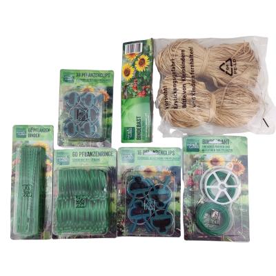 China Support Plants Garden Accessories Plastic Plant Support Clips Plant Clips Working With Bamboo Stakes, Cage, Trellis for sale