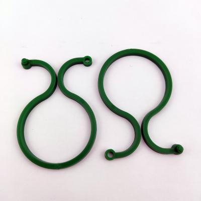 China Durable Plant Stem Tie Clips Garden Flower Bundled Loop Ring Tool Holder Garden Fixing Pliers Greenhouse Supplies for sale