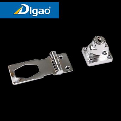 China Modern 207 Furniture Cabinet Door Security Latch Lock, Zinc Alloy Latch And Clip Lock for sale