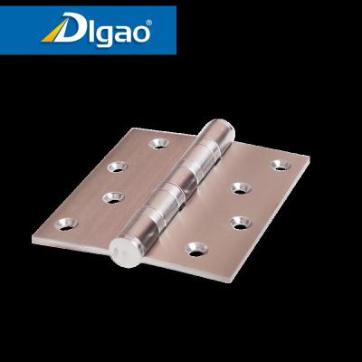 China Soft Narrow Brass Ball Bearing Exterior Door Hinges 304 Stainless Steel Concealed One Sided Door Hinge for sale