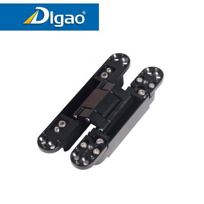 China 180 Degree Modern Chinese Zinc Alloy Three Dimensional Adjustable Hidden Door Hinge for sale