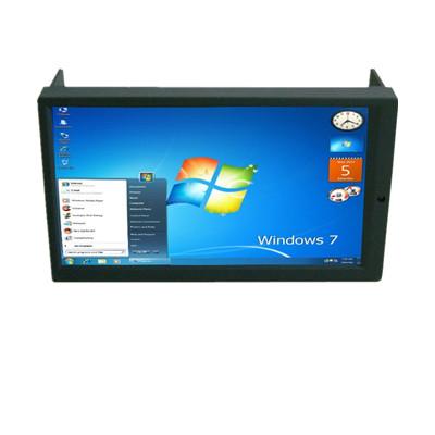 China 2DIN 7 Inch LED Touch Screen Monitor with VGA and Auto Switching AV2 for Reverse Camera for Car PC for sale