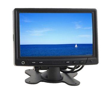 China 7 Inch Desktop and Headrest VGA  Touch screen Monitor With AV2 Reverse Camera for Car PC,Car display for sale