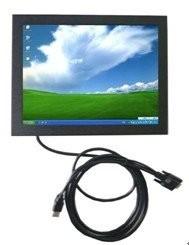 China 15 Inch HL-1501B Metal Cover VGA Touch Screen  Open Frame SKD For Industrial Portable PC for sale