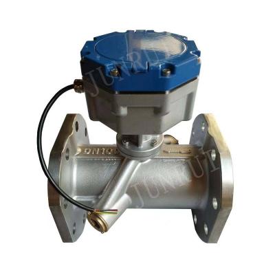 China Factory Supply Stainless Steel 150mm Water Pipeline Ultrasonic Water Meter Large Size GPRS Lora Flow Meter Single Channel for sale