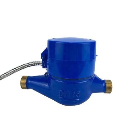 China High Standard Brass DN15mm 485 Modbus RTU Remote Photoelectric Water Meter From Junrui China Manufacturer Of Pipeline Water for sale