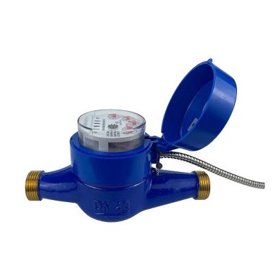 China High Standard Brass DN20mm 485 Modbus RTU Remote Photoelectric Water Meter From Pipeline Water China Manufacturer for sale