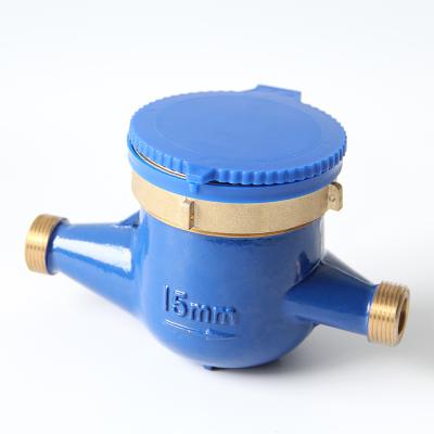 China Household Premium Brass Multi-jet Cold Water DN 15mm Dry And Hot Meter for sale