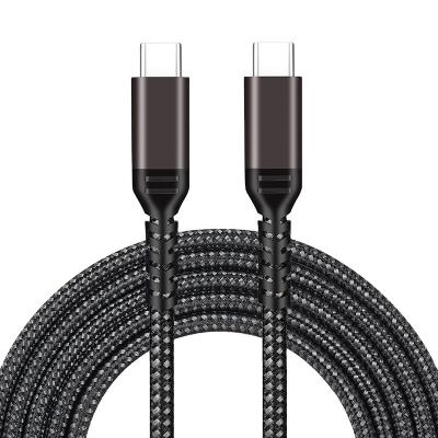 China Hot Selling Type C Male Video Game Player USB 3.1 Data Line To Type C Cable Male E-Marker Chip Fast Charging Cable for sale