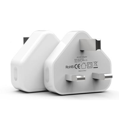 China Mobile phone suitable for mobile phone 5V1A USB wall charger travel UK quick charger suitable for gifts and customizable logo for sale