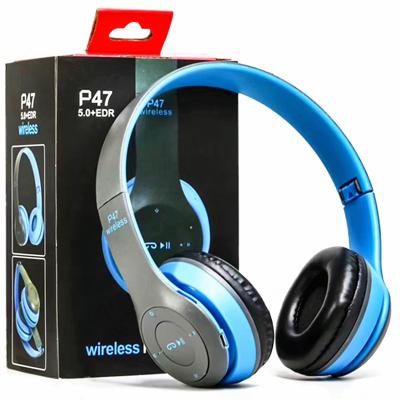 China Perfect Sound 2022 Original P47 Radio 5.0 Mini Tws Headphone Aux Line In Headphone Earbuds Earbuds Bass for sale