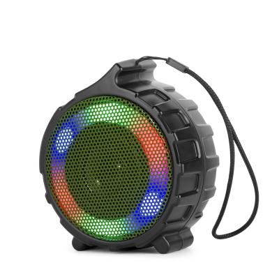 China Video Call LED Lighting Outdoor Waterproof Blue Tooth V5.0 Portable Wireless Music Speaker for sale