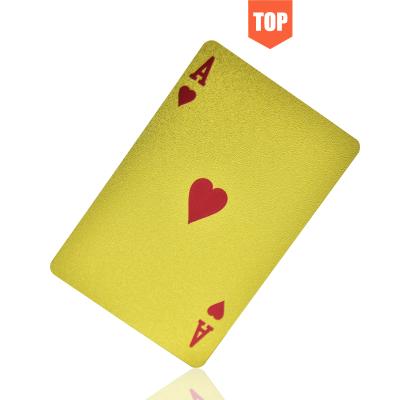 China Cambling Front And Back Printing PVC Paper Poker Playing Card Custom Wholesale Plastic Playing Cards for sale