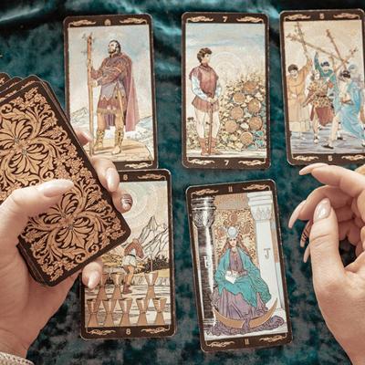 China Wholesale promotion low price custom tarot card printing playing cards with paper box for sale