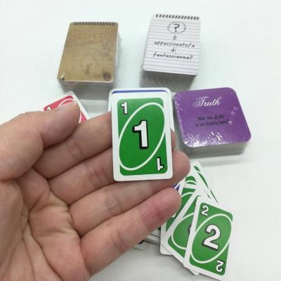 China Advertising Wholesale Customized Poker Game Card Printing Mini Game Card With High Quality for sale