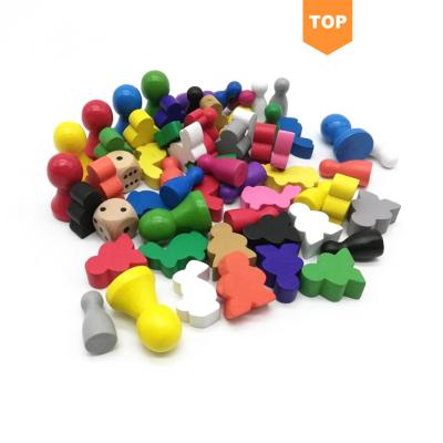 China China Manufacturer Wooden Custom Game Board Game Accessories Plastic Pieces For Board Game Accessory for sale