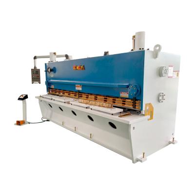 China Easy Operate Thick Steel Plate 8 Shear Machine 6x3200 mm Hydraulic Pedal Guillotine QC11Y for sale