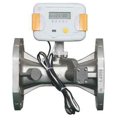 China Guaranteed Unique Brass Ultrasonic Flow Meter Split Body Quality Water Meter Liquid Flow Calculators and Meter for sale