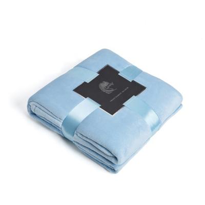 China Anti-pilling Large Picnic Customized Ultra Soft Polyester Home Blanket Blanket Sofa Flannel Fabric for sale