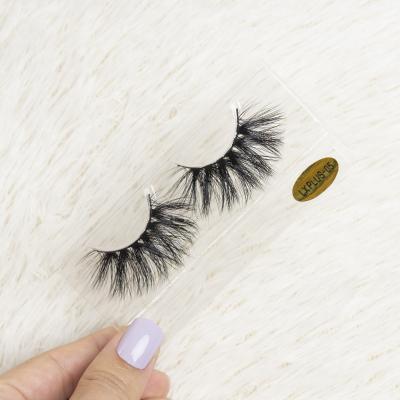 China Long Natural Clean False Eyelash 25mm Strip Mink Lashes 3D Mink Lashes Real Mink Eyelashes Brand Wholesale Siberian 05 for sale