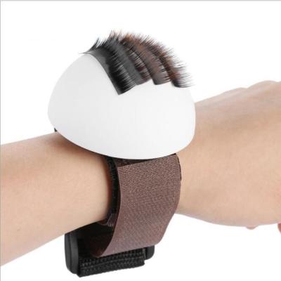 China Wholesale Quality Durable Lash Egg Lash Holder Wrist Bands Private Label Beauty Salon for sale