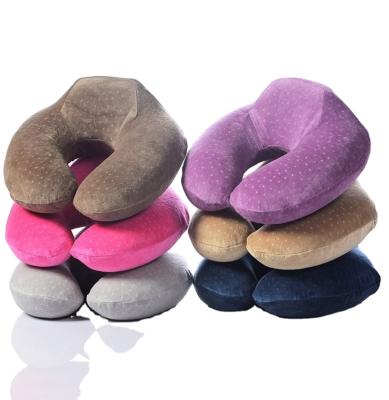 China Colorful Durable Wholesale Quality Eyelash Extension Memory Foam Ergonomic Lash Pillow U Shape Neck Pillow for sale