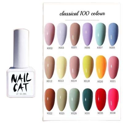 China Nail Art Beauty Professional Nail Art Supplies New Gel 100 Colors UV/Led Nail Soak Off Color Gel Nail Polish Gel Polish for sale