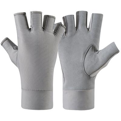 China Anti Slip Half Finger Gloves Unisex Outdoor Sport Racing Motorcycle Sport Bike Gloves for sale