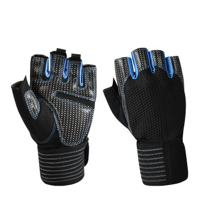 China Neoprene Sports Gloves Half Finger OEM Cycling Gloves Protective Glove Exercise for sale