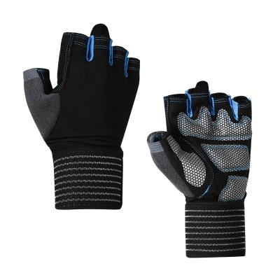 China Breathable Gloves Sports Protective Gym Exercise Weightlifting Fitness Gloves Sports Gloves for sale