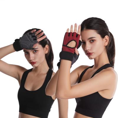 China Unisex Breathable Sports Weightlifting Gloves Neoprene Workout Gloves Anti Slip Half Fingers Training Durable Fitness Gloves for sale