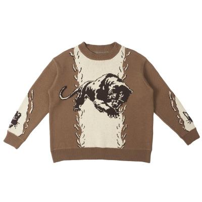 China Wholesale Anti-wrinkle Xiaoxin cotton jacquard design autumn knitted fashionable sweaters cropped full round collar plus size sweaters for sale